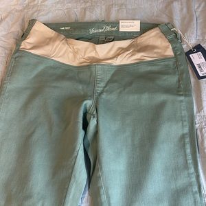 New Universal Thread Green Adaptive Bootcut Jeans 14 short